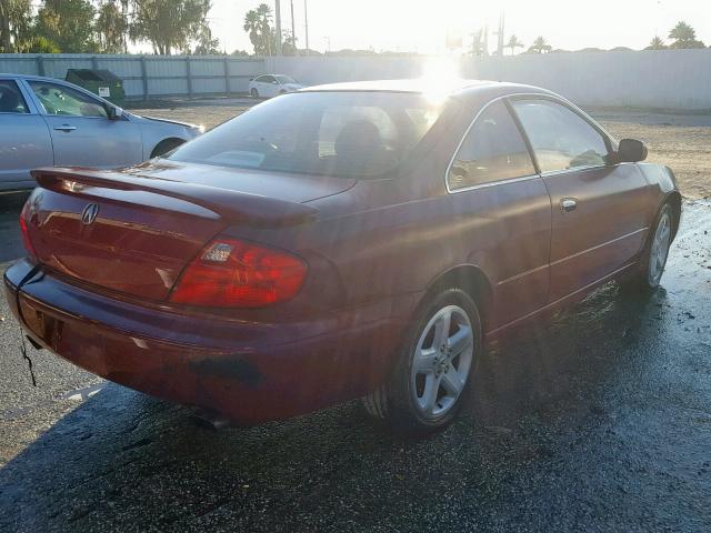 19UYA42602A004640 - 2002 ACURA 3.2CL TYPE RED photo 4