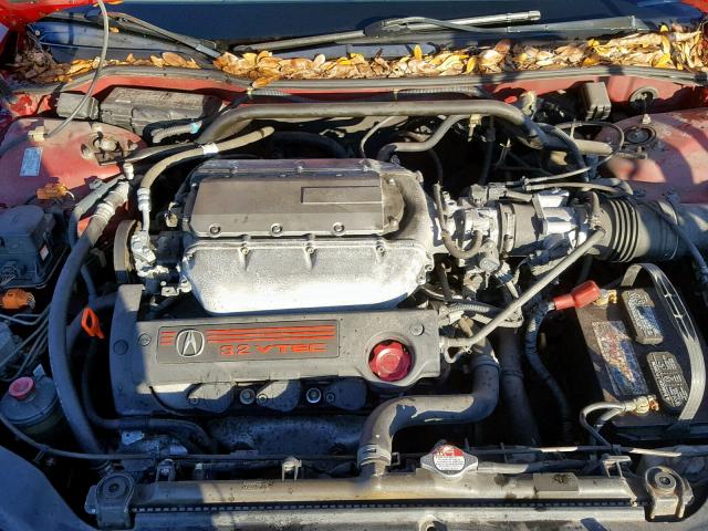 19UYA42602A004640 - 2002 ACURA 3.2CL TYPE RED photo 7