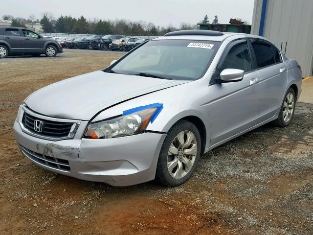 1HGCP2F79AA092232 - 2010 HONDA ACCORD EX SILVER photo 2