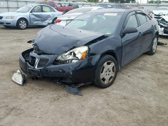 1G2ZF55BX64217025 - 2006 PONTIAC G6 SE BLACK photo 2