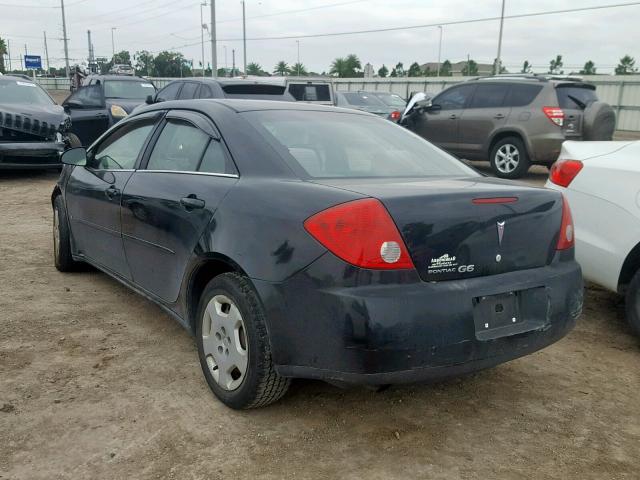 1G2ZF55BX64217025 - 2006 PONTIAC G6 SE BLACK photo 3