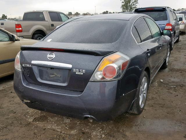 1N4BL21E58N460586 - 2008 NISSAN ALTIMA 3.5 GRAY photo 4