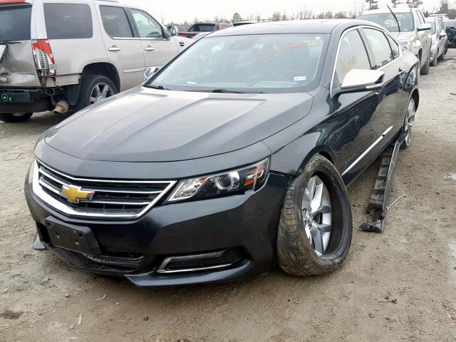 2G1155S37E9104663 - 2014 CHEVROLET IMPALA LTZ GRAY photo 2