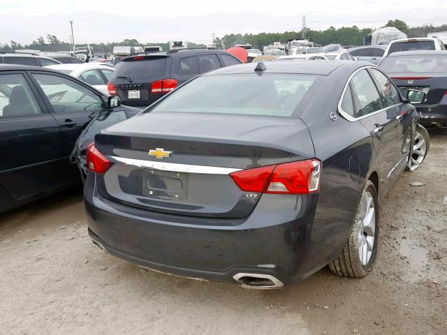 2G1155S37E9104663 - 2014 CHEVROLET IMPALA LTZ GRAY photo 4