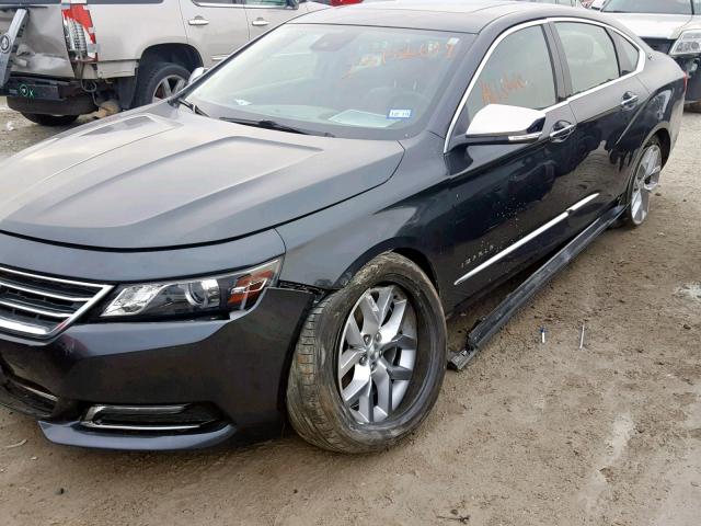 2G1155S37E9104663 - 2014 CHEVROLET IMPALA LTZ GRAY photo 9