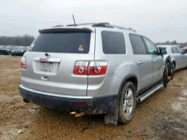 1GKKRPEDXCJ209607 - 2012 GMC ACADIA SLE SILVER photo 4