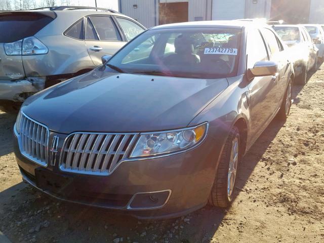 3LNHL2JCXAR659960 - 2010 LINCOLN MKZ GRAY photo 2