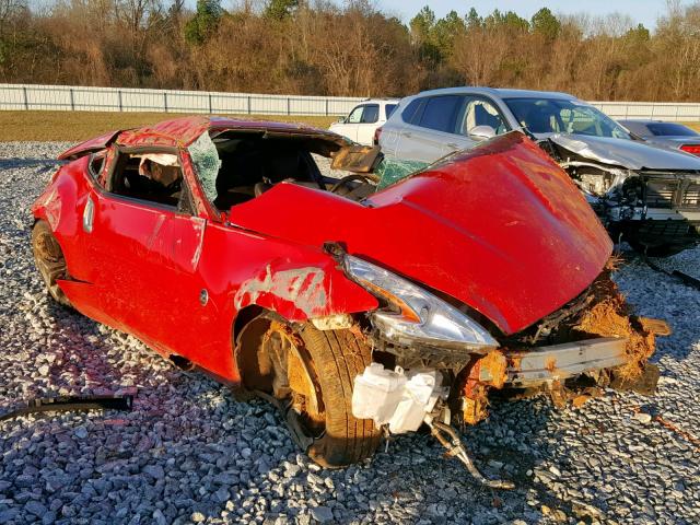 JN1AZ4EH1EM637045 - 2014 NISSAN 370Z BASE RED photo 1