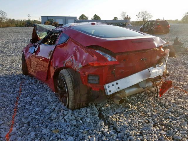 JN1AZ4EH1EM637045 - 2014 NISSAN 370Z BASE RED photo 3