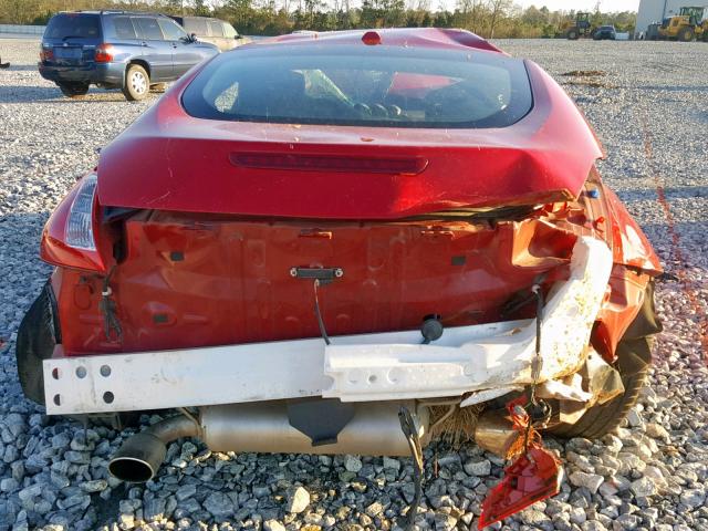 JN1AZ4EH1EM637045 - 2014 NISSAN 370Z BASE RED photo 6