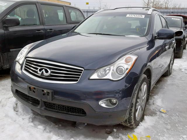 JN1AJ0HR1AM756695 - 2010 INFINITI EX35 BASE GRAY photo 2