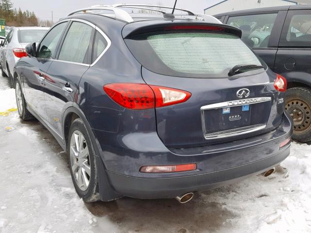 JN1AJ0HR1AM756695 - 2010 INFINITI EX35 BASE GRAY photo 3