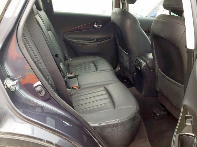 JN1AJ0HR1AM756695 - 2010 INFINITI EX35 BASE GRAY photo 6