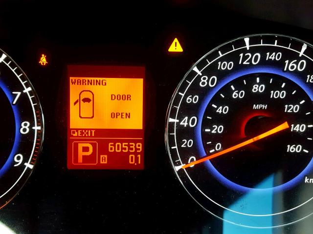 JN1AJ0HR1AM756695 - 2010 INFINITI EX35 BASE GRAY photo 8