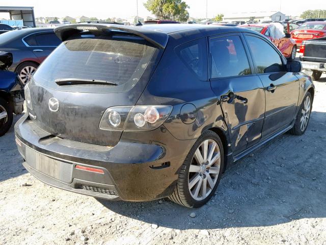 JM1BK34L371662426 - 2007 MAZDA SPEED 3 GRAY photo 4