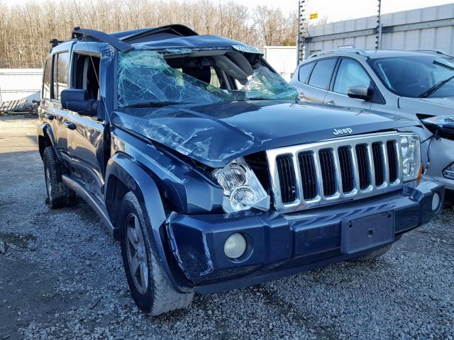 1J8HG48N08C174031 - 2008 JEEP COMMANDER ლურჯი ფოტო 1