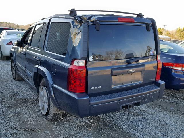 1J8HG48N08C174031 - 2008 JEEP COMMANDER ლურჯი ფოტო 3