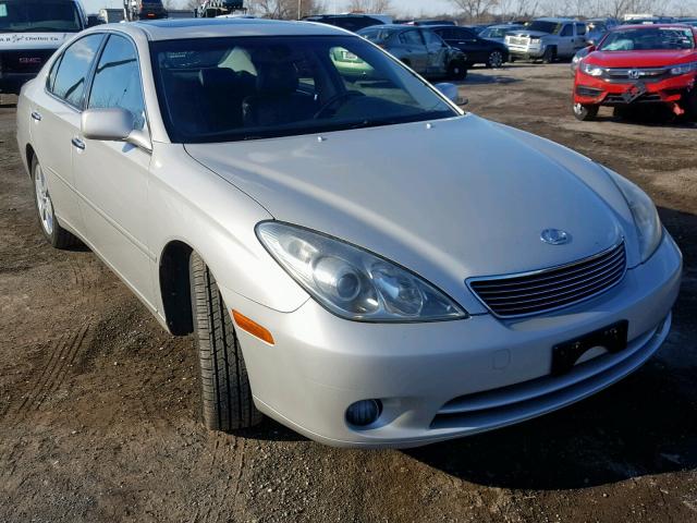 JTHBA30G755132556 - 2005 LEXUS ES 330 SILVER photo 1