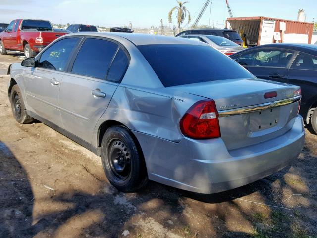 1G1ZS58F87F211535 - 2007 CHEVROLET MALIBU LS ვერცხლისფერი ფოტო 3