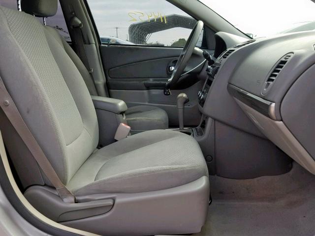 1G1ZS58F87F211535 - 2007 CHEVROLET MALIBU LS ვერცხლისფერი ფოტო 5