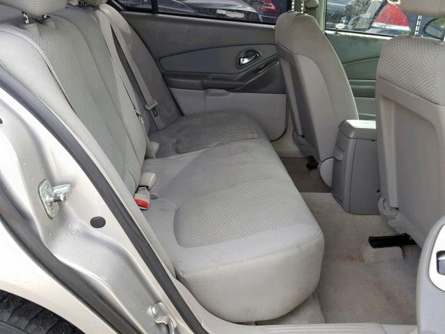 1G1ZS58F87F211535 - 2007 CHEVROLET MALIBU LS ვერცხლისფერი ფოტო 6