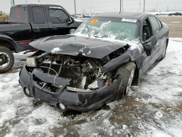 1G2HZ5419Y4151484 - 2000 PONTIAC BONNEVILLE BLACK photo 2