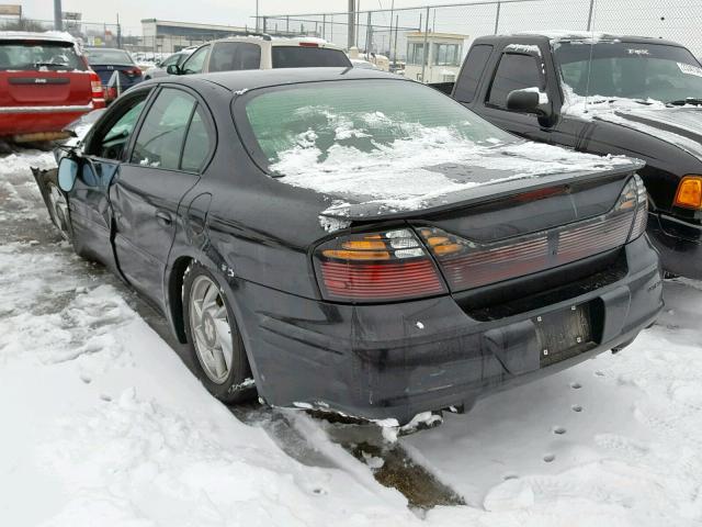 1G2HZ5419Y4151484 - 2000 PONTIAC BONNEVILLE BLACK photo 3