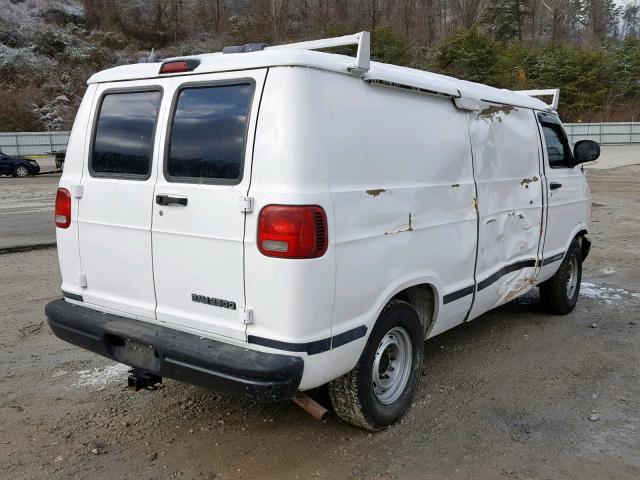 2D7JB21Y43K505613 - 2003 DODGE RAM VAN B2 WHITE photo 4