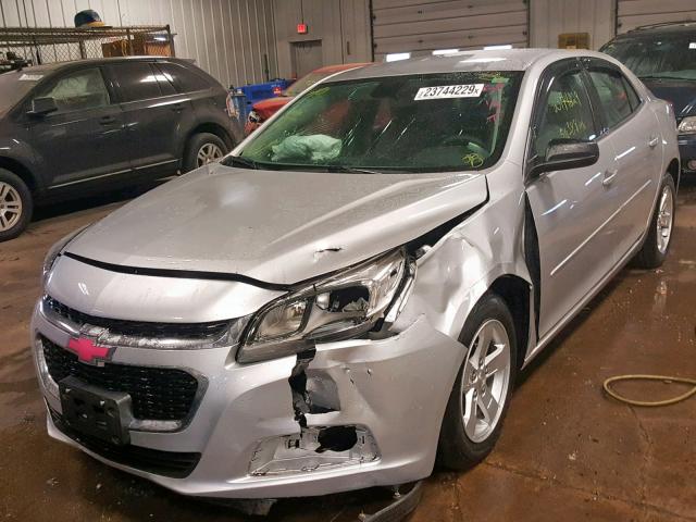 1G11A5SL8FF270811 - 2015 CHEVROLET MALIBU LS SILVER photo 2