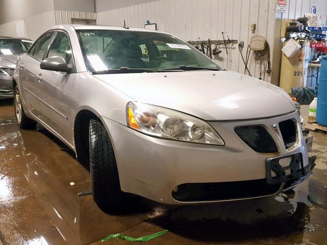 1G2ZG57N184101218 - 2008 PONTIAC G6 BASE SILVER photo 1