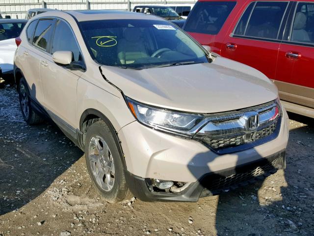 5J6RW1H51HL015722 - 2017 HONDA CR-V EX GOLD photo 1