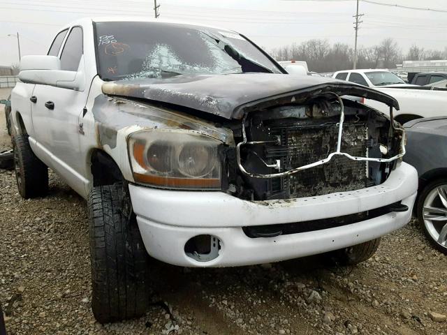 1D7KS28C76J240524 - 2006 DODGE RAM 2500 S WHITE photo 1