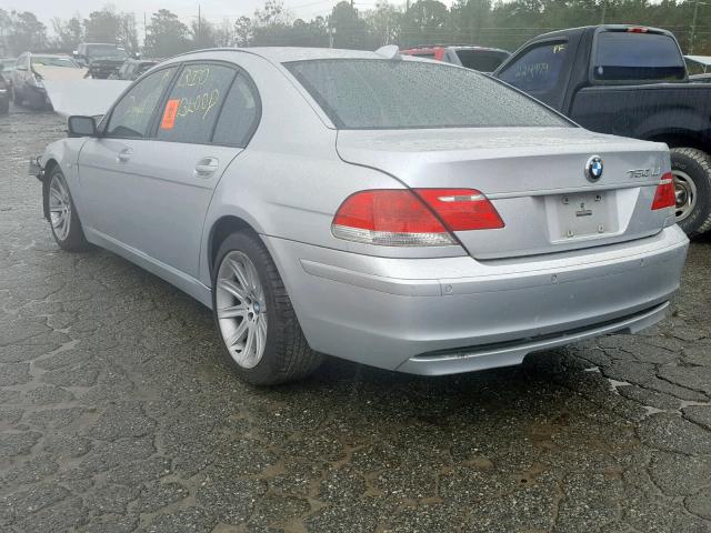 WBAHN83566DT27334 - 2006 BMW 750 LI CREAM photo 3