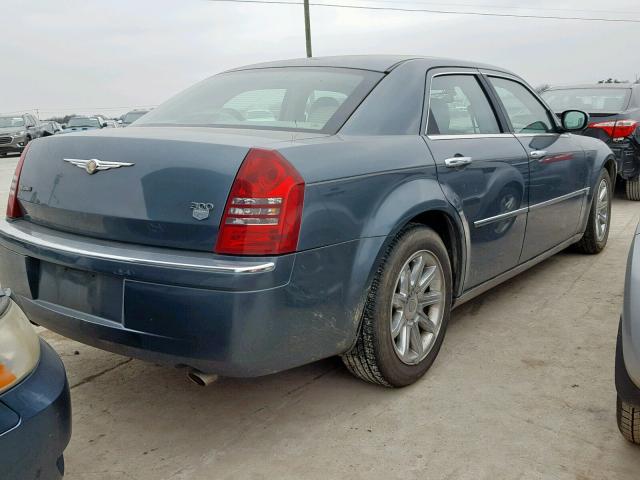 2C3KA63H76H286514 - 2006 CHRYSLER 300C BLUE photo 4