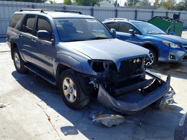 JTEZU14R158038917 - 2005 TOYOTA 4RUNNER SR BLUE photo 1