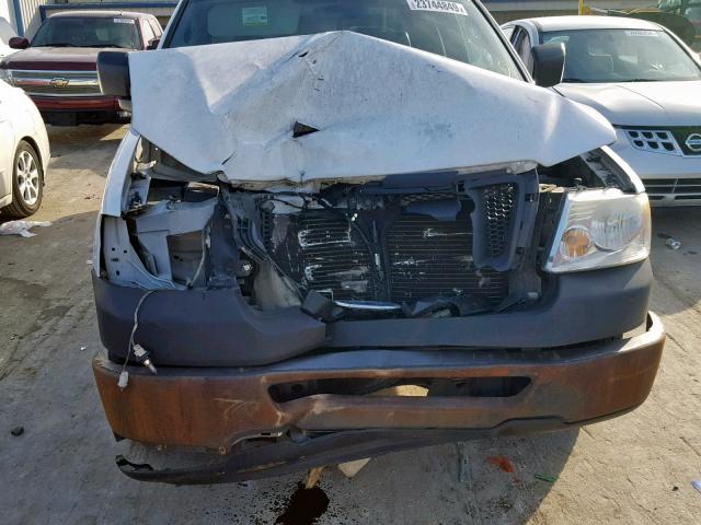 1FTPX12V37FA95220 - 2007 FORD F150 WHITE photo 7