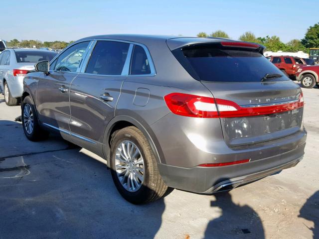 2LMTJ6KR6GBL35815 - 2016 LINCOLN MKX SELECT GOLD photo 3