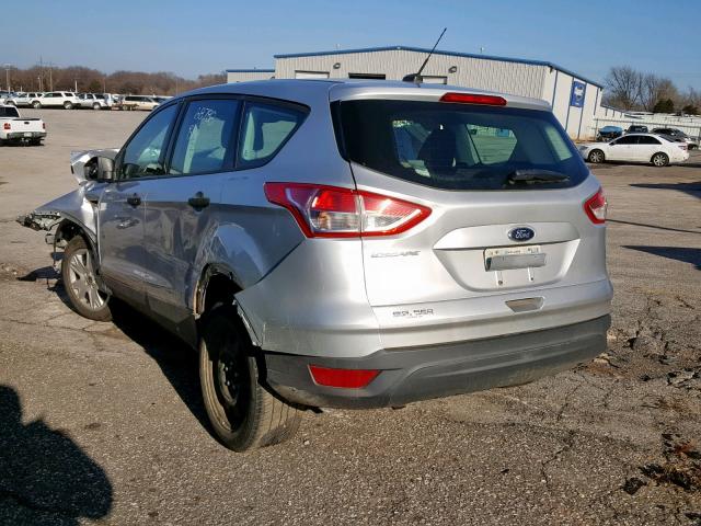 1FMCU0F71DUA04364 - 2013 FORD ESCAPE S SILVER photo 3