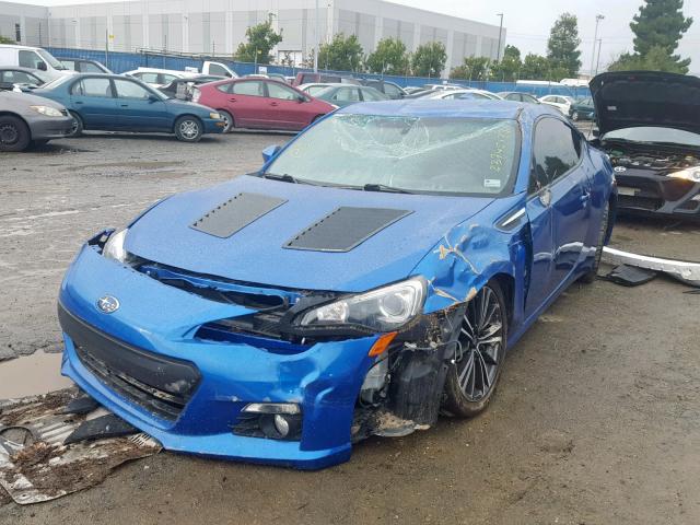 JF1ZCAC12E9603792 - 2014 SUBARU BRZ 2.0 LI BLUE photo 2