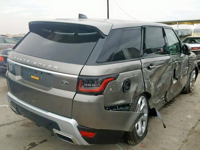 SALWR2RV0JA407900 - 2018 LAND ROVER RANGE ROVE SILVER photo 4