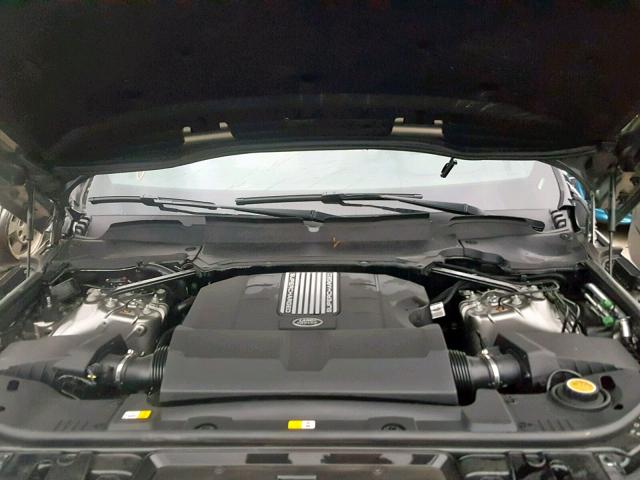 SALWR2RV0JA407900 - 2018 LAND ROVER RANGE ROVE SILVER photo 7