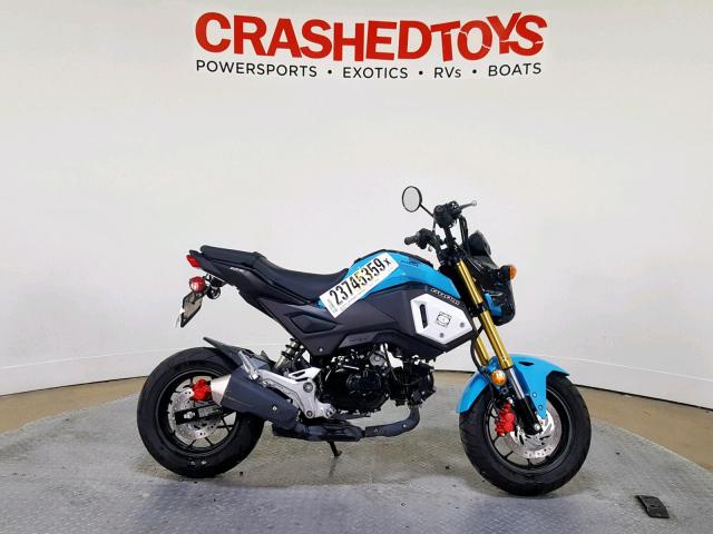 MLHJC7511K5102125 - 2019 HONDA GROM BLUE photo 1