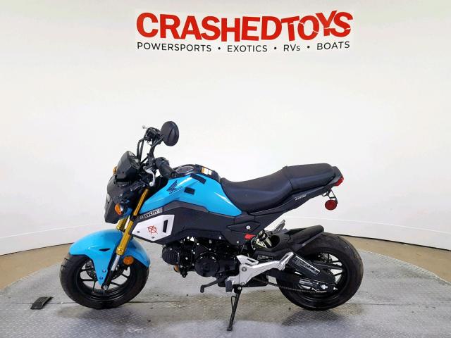 MLHJC7511K5102125 - 2019 HONDA GROM BLUE photo 5