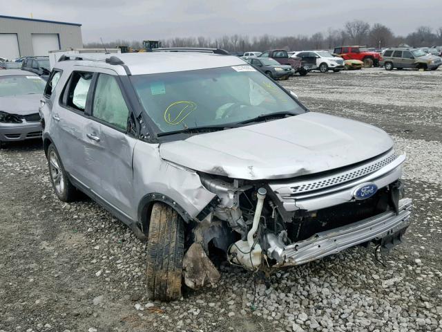 1FMHK7F85CGA71799 - 2012 FORD EXPLORER L SILVER photo 1