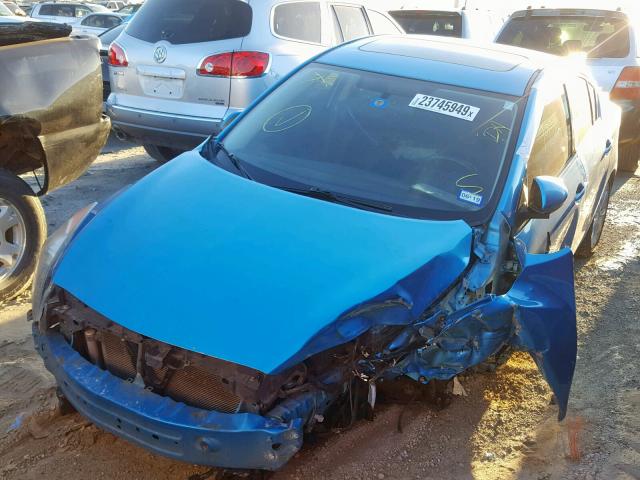 JM1BL1S5XA1221387 - 2010 MAZDA 3 S BLUE photo 2