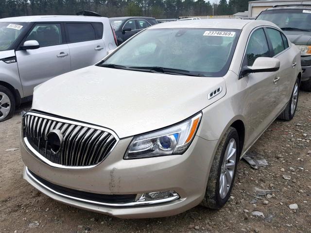 1G4GA5G38FF177972 - 2015 BUICK LACROSSE TAN photo 2