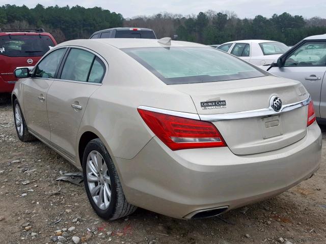 1G4GA5G38FF177972 - 2015 BUICK LACROSSE TAN photo 3