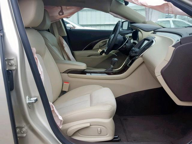 1G4GA5G38FF177972 - 2015 BUICK LACROSSE TAN photo 5