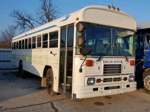 1BAAGCPA31F097753 - 2001 BLUE BIRD SCHOOL BUS WHITE photo 1