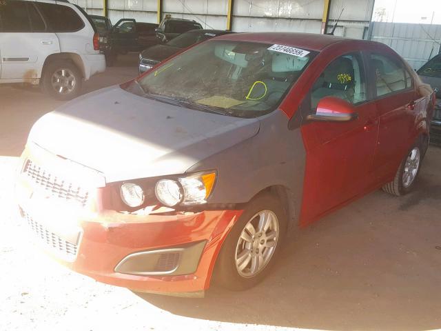 1G1JA5SH9C4171420 - 2012 CHEVROLET SONIC LS 双色 照片 2